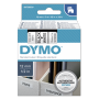 Dymo - D1 Schriftband 12 mm x 7 m schwarz auf wei� 45013