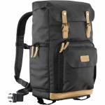 Mantona - Mantona Fotorucksack Luis Retro schwarz