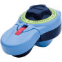 Dymo - DYMO Pr�geger�t Junior mit integriertem Kassettenfach Lieferung inkl. 1 Pr�geband (9 mm x 2 m) in rot (S0717900/1