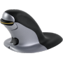 Fellowes - Fellowes Penguin Ambidextrous Vertical Mouse - Medium Wireless