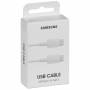 Samsung - USB 2.0 Kabel, USB-C Stecker > USB-C Stecker (wei�, 1 Meter, Laden mit bis zu 60 Watt)