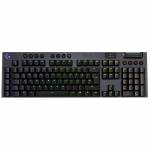 Logitech - Gaming G915 - Tastatur - Hintergrundbeleuchtung - USB, Bluetooth, LIGHTSPEED - Deutsch - Schl�sselschalter: GL Tactile - Sc [DE-Version, German Keyboard]