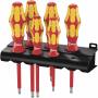 Wera - 160 i/6 Rack Schraubendrehersatz Kraftform Plus Serie 100 + Rack