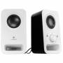 Logitech - Z150 White 2.0, PC-Lautsprecher