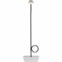 Broggi Design - Broggi Lampada Bugia ricaricabile cromata
