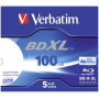 Verbatim - Verbatim BD-R XL 100GB 4x, 5-pack 100GB BD-R 5pieza(s)