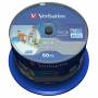 Verbatim - 1x50 Verbatim BD-R Blu-Ray 25GB 6x Speed DL Wide Printable CB