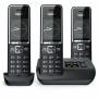 Gigaset - COMFORT 550A trio schwarz/chrom