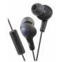 Jvc Ha-fr6-b Black Gumy Plus Ear Bud Hp's-w / mic - Jvc Hafr6b Gumy Plus Earbud Headphones Mic Black