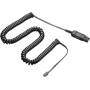Hp Poly - Poly HIC Adapter Cable for Avaya IP phones - Headset-Kabel - Quick Disconnect m�nnlich - f�r AVAYA 44XX, 46XX, 54XX, 5