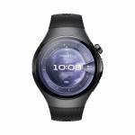 Huawei - Huawei Watch 5 46mm schwarz Fluorelastomer-Armband