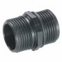Gardena - Pumpen-Anschlussst�ck 1745-20 G 1/G 1 Schwarz f�r Gartenpumpen