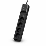 Cyber Power - CyberPower Tracer III P0420SUD0-FR Spannungsschutz 4 AC-Ausg�nge 200 - 250 V Schwarz 1,8 m (P0420SUD0-FR)