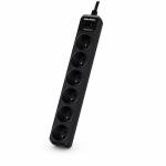 Cyber Power - CyberPower Tracer III B0620SC0-FR Spannungsschutz 6 AC-Ausg�nge 200 - 250 V Schwarz 1,8 m (B0620SC0-FR)