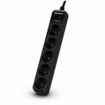 Cyber Power - CyberPower Tracer III B0520SC0-FR Spannungsschutz 5 AC-Ausg�nge 200 - 250 V Schwarz 1,8 m (B0520SC0-FR)