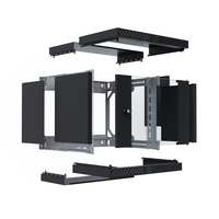 Efb 19 Wandgeh�use X-rack Mit Glast�r 400-600mm 9 2