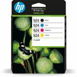 Hp - HP 924 - 4er-Pack - Schwarz, Gelb, Cyan, Magenta - original - Officejet - Tintenpatrone (6C3Z1NE#301) [EURO-Version]