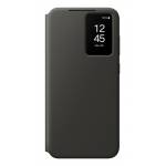Samsung - Samsung Smartphone Smart View Wallet Case Black for S24 FE