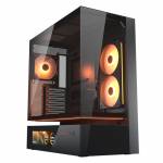 Cougar - Geh�use Midi-Tower CFV235 Vision ARGB Glas Schwarz (CGR-2DA4B-V)