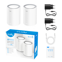 Cudy - AX3000 Wi-Fi 6 Mesh 2.5G Solution, M3000(2-Pack)