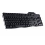 Dell - Dell KB813 Smartcard - Tastatur - USB - QWERTY - US International - Schwarz (580-18366) [DE-Version, German Keyboard]