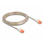 Delock - DeLOCK 80356 Netzwerkkabel Transparent 5 m Cat6a U/UTP (UTP) (80356)