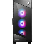 Msi - GEH Midi MPG VELOX 100R (B/Tempered Glas/System Fan)