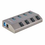 Startech. Com 4-port Usb 3. 0 Hub Mit Netzteil Und Individuell - StarTech.com 4-Port Self-Powered USB-C Hub with Individual On/Off Switches, USB3.0 5Gbps Expansion Hub w/Power Supply, Desktop/L
