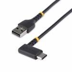Startech. Com 6ft (2m) Usb A To C Charging Cable Right Angle - StarTech.com 6ft (2m) USB A to C Charging Cable Right Angle, Heavy Duty Fast Charge USB-C Cable, USB 2.0 A to Type-C, Durable an