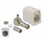 Delock 89714 Koaxialstecker (89714) - DELOCK FAKRA B-Bu 90� zum Crimpen