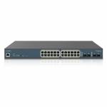 Engenius - Switch full managed Layer 2+ 28 Port &bull 24x 1 GbE &bull PoE Budget 240W &bull 24x PoE at &bull 4x SFP &bull 19 &bull EWS7928